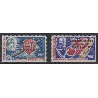 Acheter ces timbres du Niger  de l'année 1970 (No PA129/PA130).