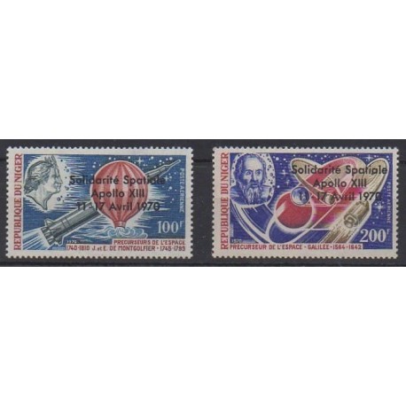 Niger - 1970 - Nb PA129/PA130 - Space