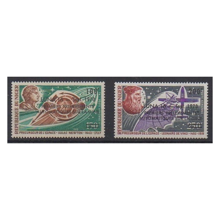 Buy these stamps of Niger of the year 1970 (Nb PA141/PA142).
