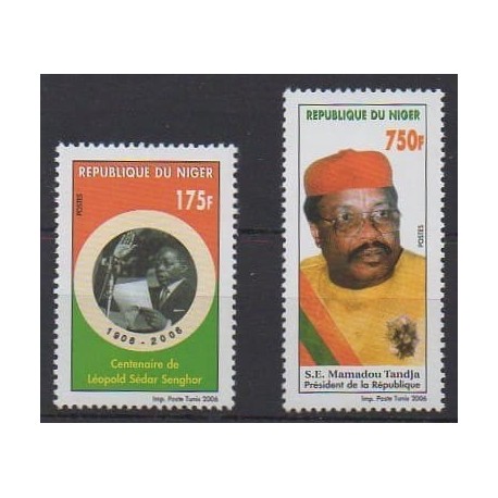 Niger - 2006 - No 1664/1665 - Célébrités