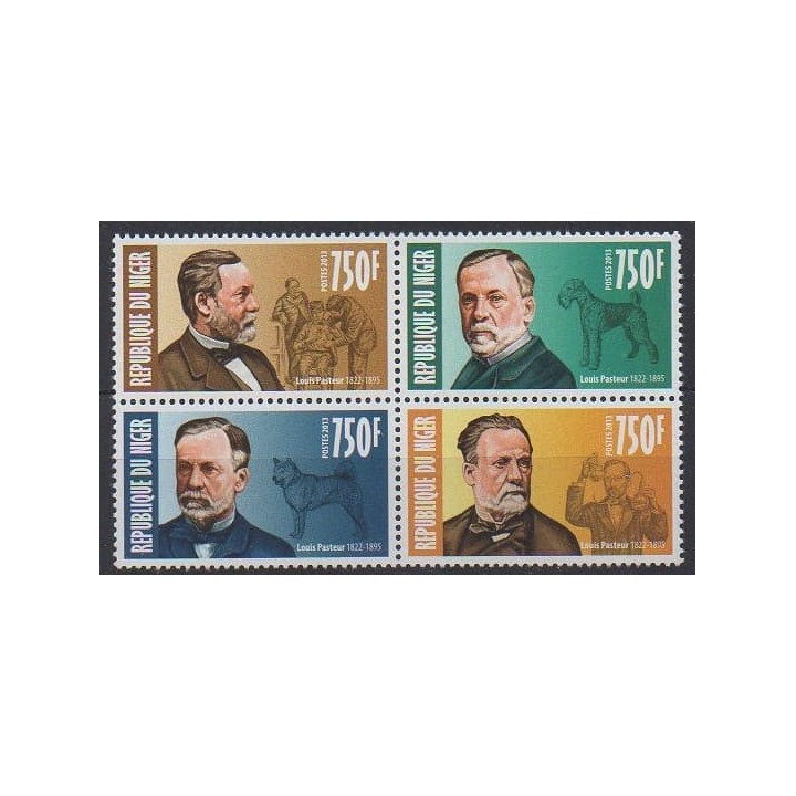 Acheter cette série de timbres du Niger  de l'année 2013 (No 1917/1920).