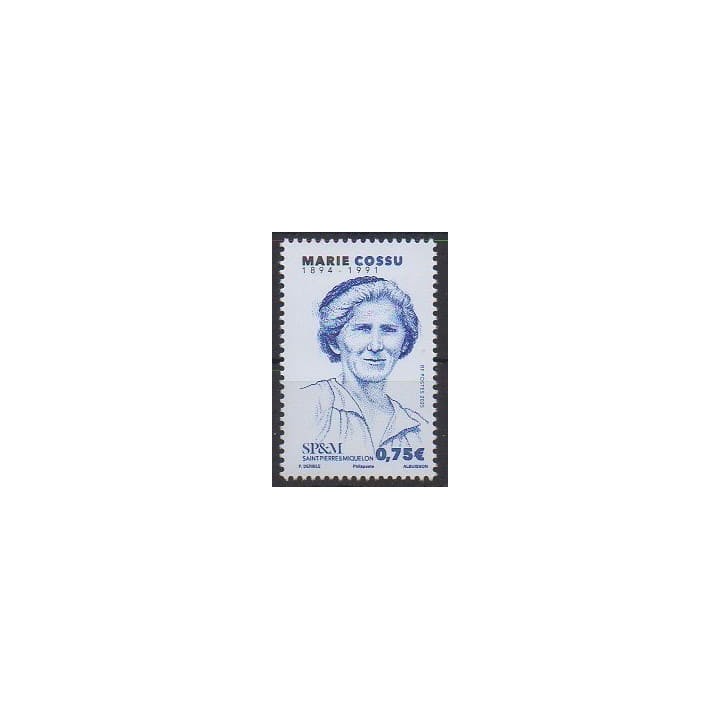 Buy this stamp of Saint-Pierre et Miquelon of the year 2025 (Marie Cossu).