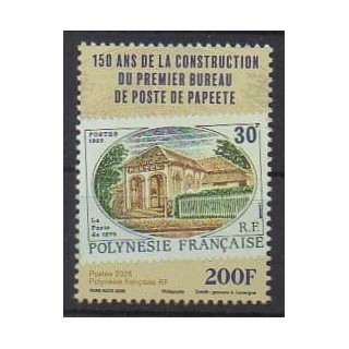 Buy this stamp of Polynesia of the year 2025 (1er bureau de poste).