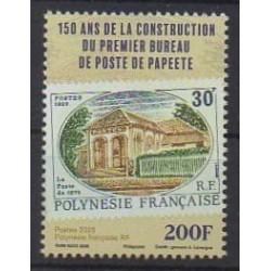Polynésie - 2025 - 1er bureau de poste - Service postal