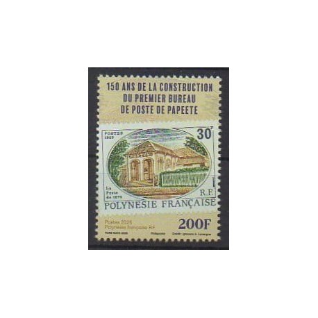 Polynesia - 2025 - 1er bureau de poste - Postal Service