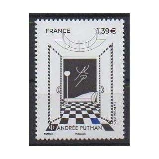 Acheter ce timbre de France de l'année 2025 (Andrée Putman).