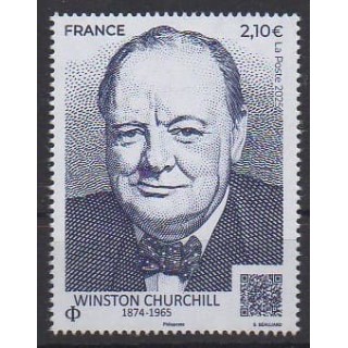 Acheter ce timbre de France de l'année 2025 (Winston Churchill).
