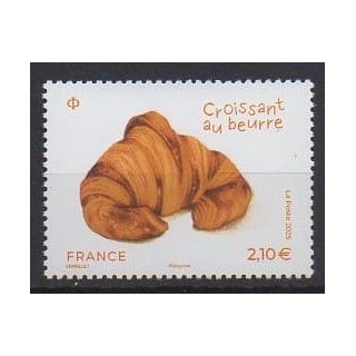 Acheter ce timbre de France de l'année 2025 (Le croissant au beurre).