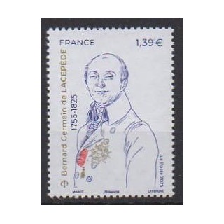 Buy this stamp of France of the year 2025 (Bernard Germain de Lacepède).