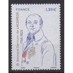 France - Poste - 2025 - Bernard Germain de Lacepède - Celebrities