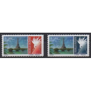 Buy these stamps of New Caledonia of the year 2025 (78ème salon philatélique d'Automne).