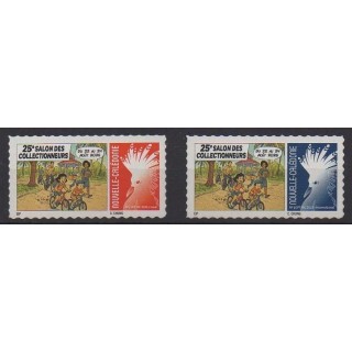 Buy these stamps of New Caledonia of the year 2025 (25ème salon des collectionneurs).