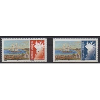 Acheter cette série de timbres de Nouvelle-Calédonie de l'année 2024 (No 1477A/1477B).
