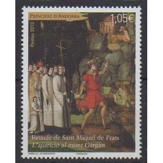 Buy this stamp of French Andorra of the year 2013 (Nb 740).