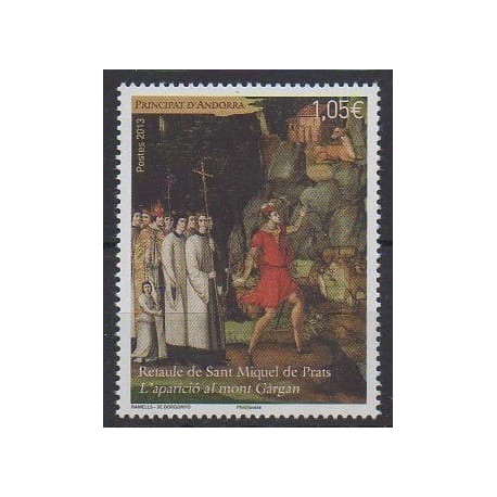 French Andorra - 2013 - Nb 740 - Paintings