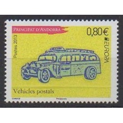 Andorre - 2013 - No 739 - Service postal - Europa