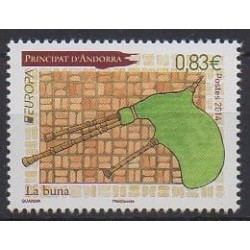 Andorre - 2014 - No 752 - Musique - Europa