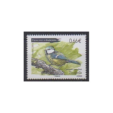 Andorre - 2014 - No 751 - Oiseaux