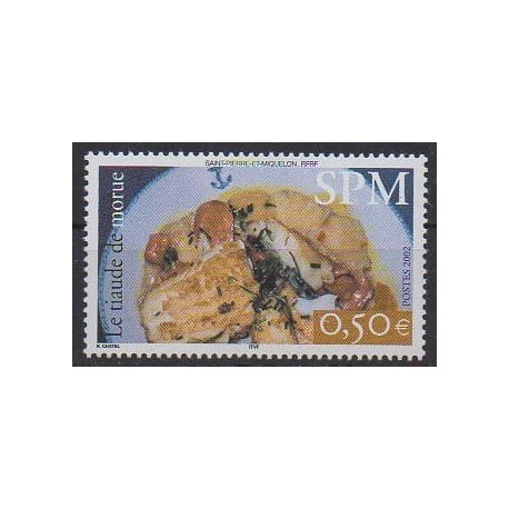 Saint-Pierre and Miquelon - 2002 - Nb 781a - Gastronomy