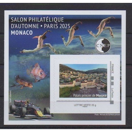 France - Feuillets CNEP - 2025 - No CNEP 102 - Châteaux