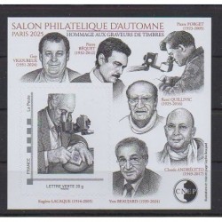France - CNEP Sheets - 2025 - Nb CNEP 101 - Philately