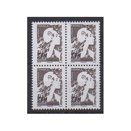 Saint-Pierre and Miquelon - 2024 - 5c - Bloc de 4