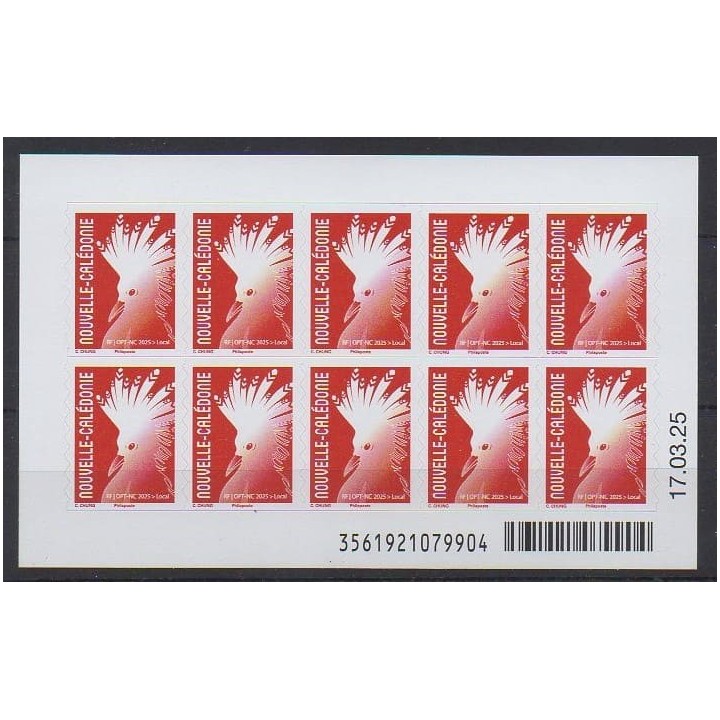 Buy this booklet of New Caledonia of the year 2025 (Nb C1481).