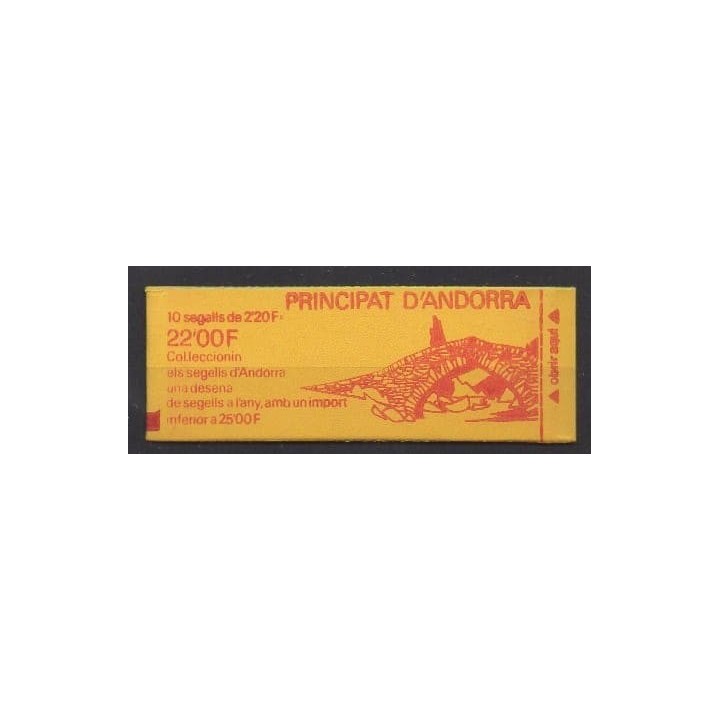 Buy this booklet of French Andorra of the year 1988 (Nb C2).