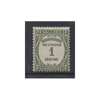 Acheter ce timbre d'Andorre français de l'année 1935 (No T16).
