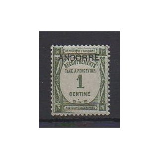 Acheter ce timbre d'Andorre français de l'année 1931 (No T9).