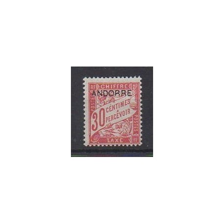 French Andorra - Postage due - 1931 - Nb T3