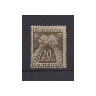 Acheter ce timbre d'Andorre français de l'année 1943 (No T31).