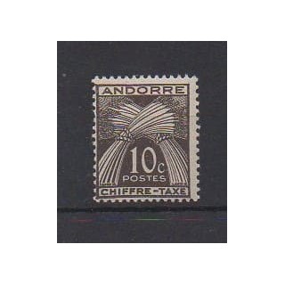 Acheter ce timbre d'Andorre français de l'année 1943 (No T21).