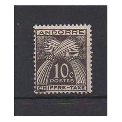 Andorre - Timbres-Taxe - 1943 - No T21