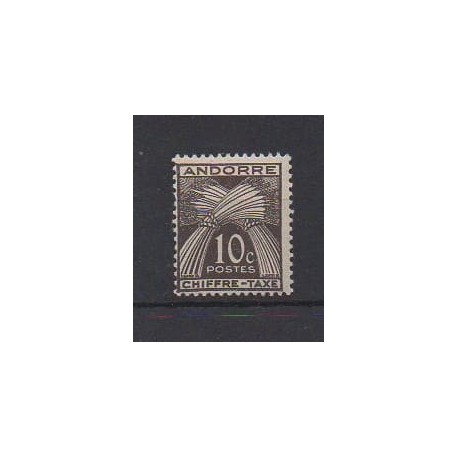 Andorre - Timbres-Taxe - 1943 - No T21
