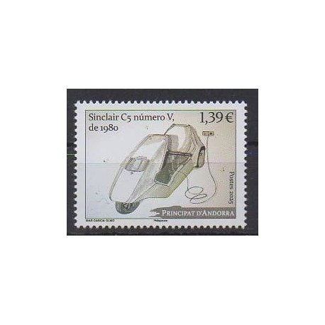 French Andorra - 2025 - Sinclair C5 numéro V - Transport