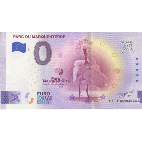 Billet souvenir - 80 - Parc du Marquenterre - 2025-6