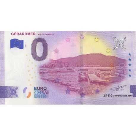 Euro banknote memory - 88 - Gérardmer - 2025-2