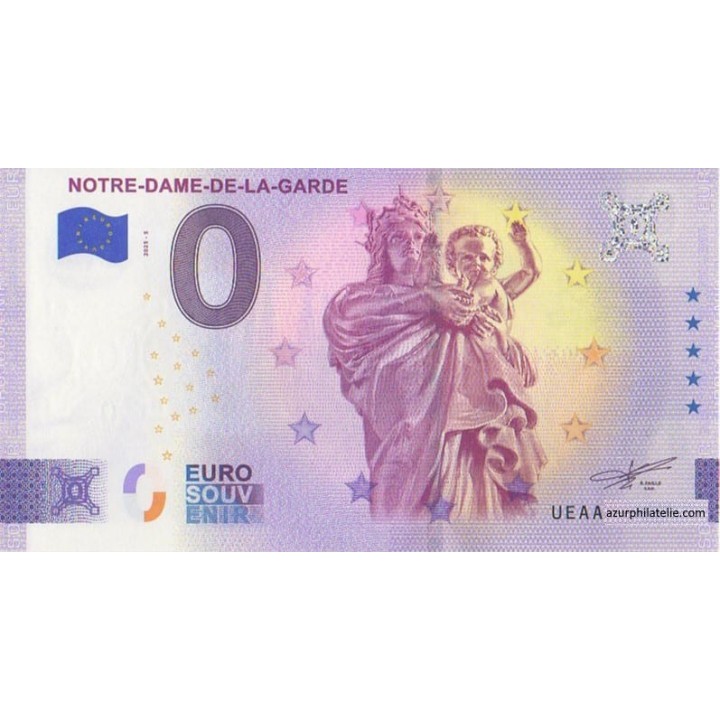 Euro banknote memory - 2025 - Notre-Dame-de-la-Garde - (Bouches-du-Rhône)
