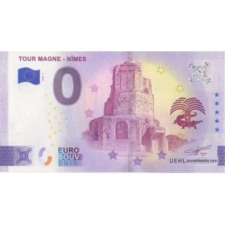 Euro banknote memory - 2025 - Tour Magne - Nimes - (Gard)