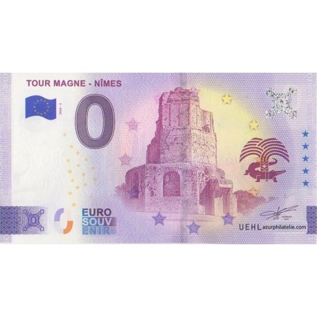 Euro banknote memory - 30 - Tour Magne - Nimes - 2025-3