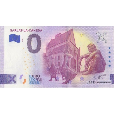 Billet souvenir - 24 - Sarlat-la-Canéda - 2025-7