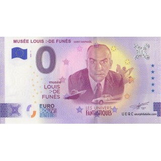 Euro banknote memory - 2025 - Musée Louis de Funès - Les univers fantastiques - (Var)