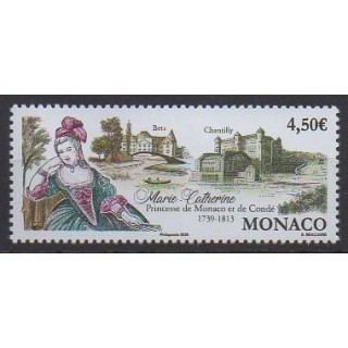 Acheter ce timbre de Monaco de l'année 2025 (Marie Catherine - Princesse de Monaco).