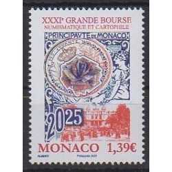 Monaco - 2025 - Bourse numismatique et cartophile - Coins, Banknotes Or Medals