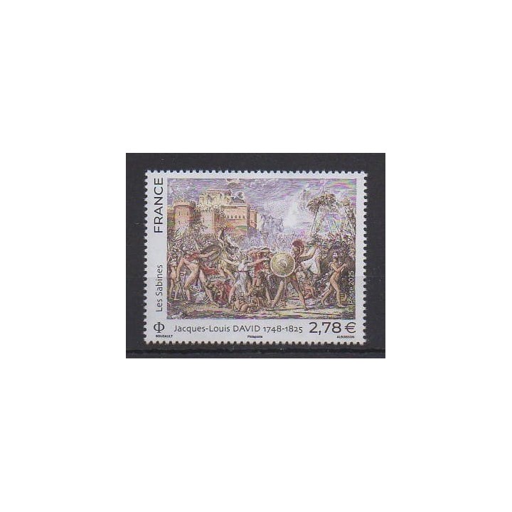 Acheter ce timbre de France de l'année 2025 (Jacques-Louis David - Les Sabines).