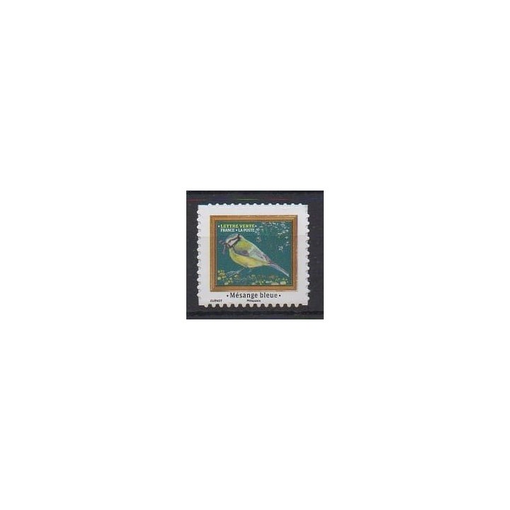 Buy this stamp of France of the year 2025 (La mésange bleue).