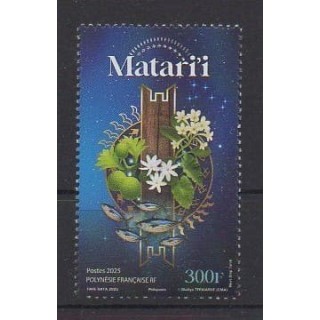 Acheter ce timbre de Polynésie de l'année 2025 (Matari'i).