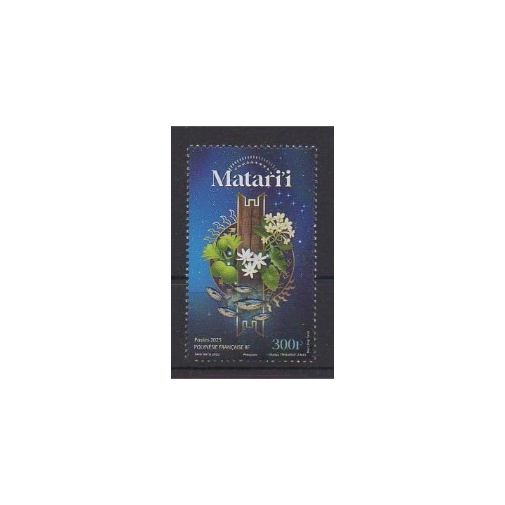 Buy this stamp of Polynesia of the year 2025 (Matari'i).