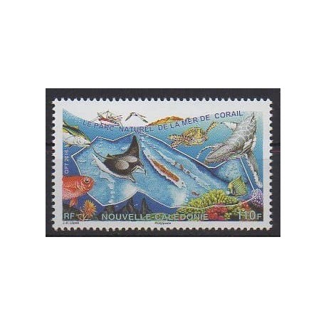 Nouvelle-Calédonie - 2016 - No 1273 - Vie marine